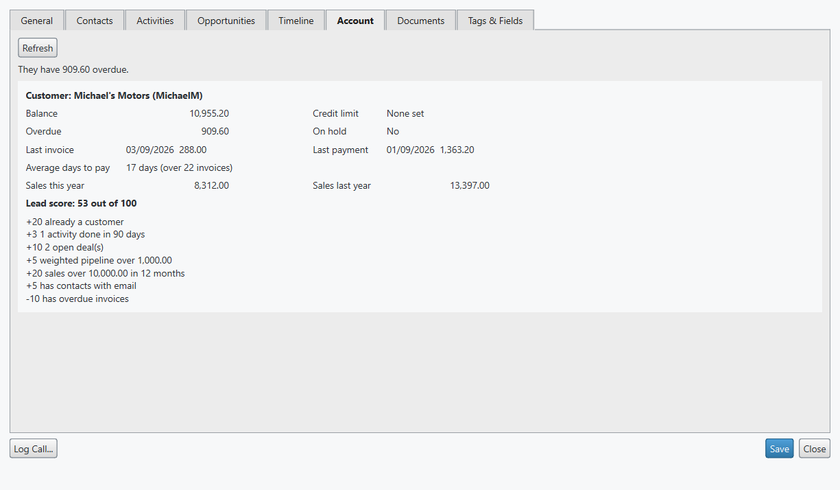 CRM Account